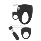 Вибрирующее кольцо OVO B6 Черный