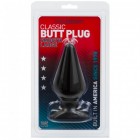 Classic Large Butt Plug Black
