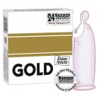  Презервативы Secura gold super-wet №24