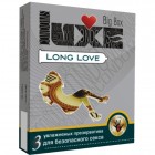  Презервативы Luxe Big Box Long Love 40% дольше