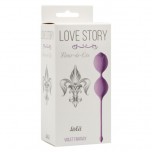  Вагинальные шарики d=3,4 см Love Story Fleur-de-lisa Violet Fantasy
